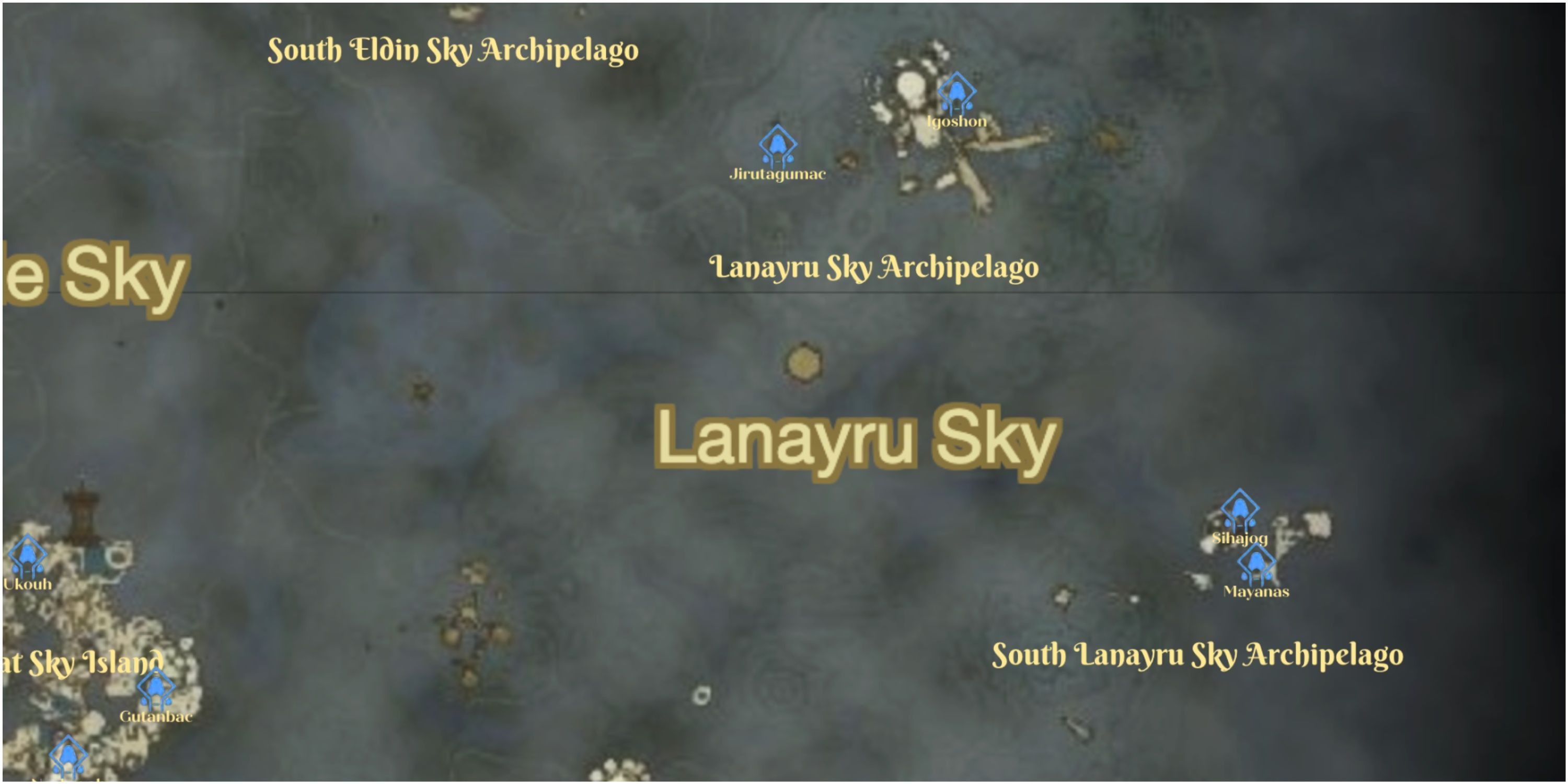 Lanayru Sky Map