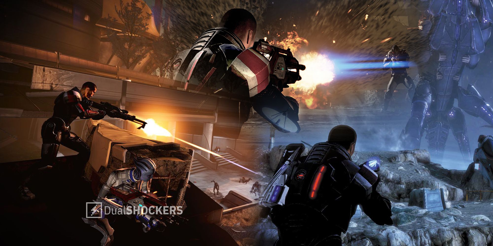 Mass Effect 3 Shepard combat gameplay