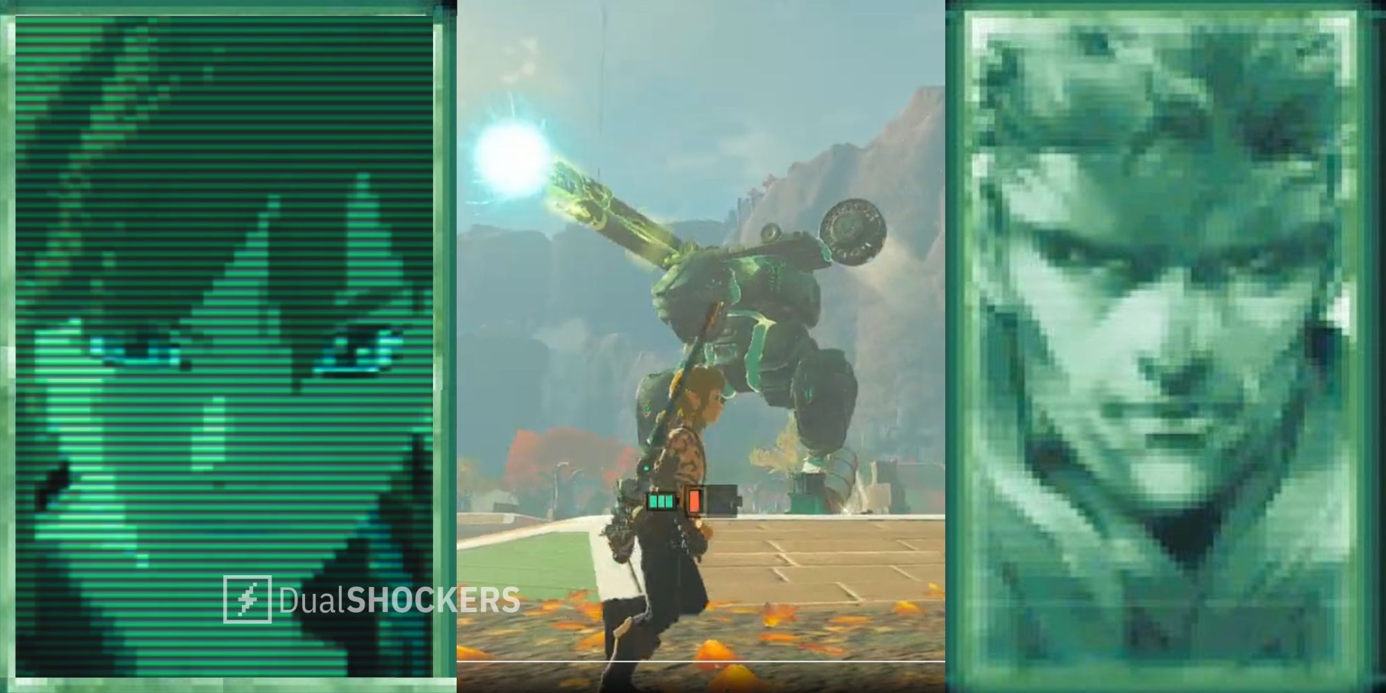Metal Gear Snake Link Zelda Tears of the Kingdom