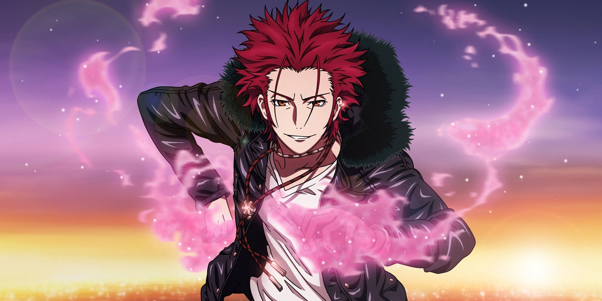 Mikoto Suoh from K Project using his fire powers