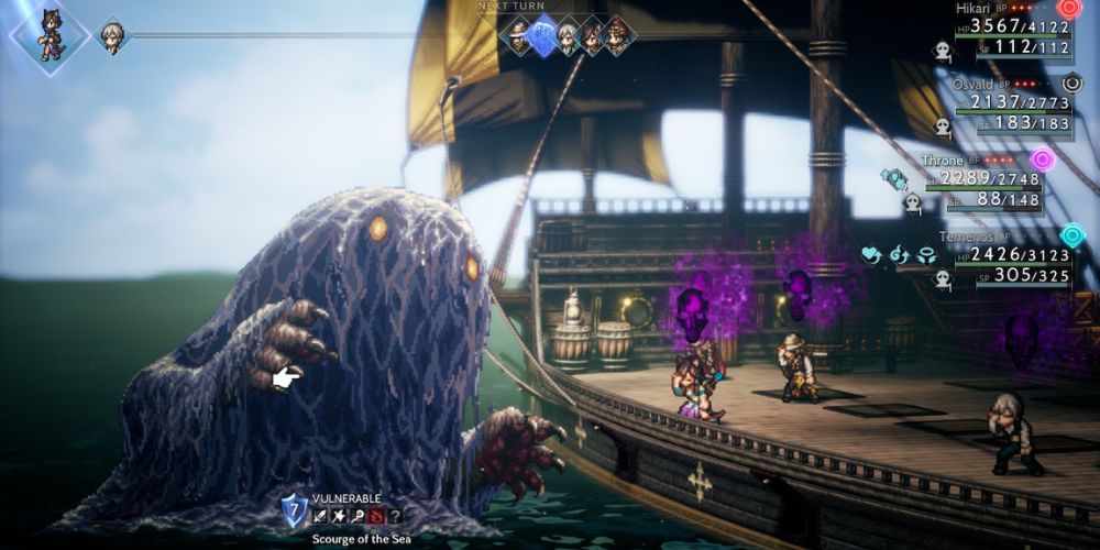 Octopath Traveler 2 Scourge Of The Sea