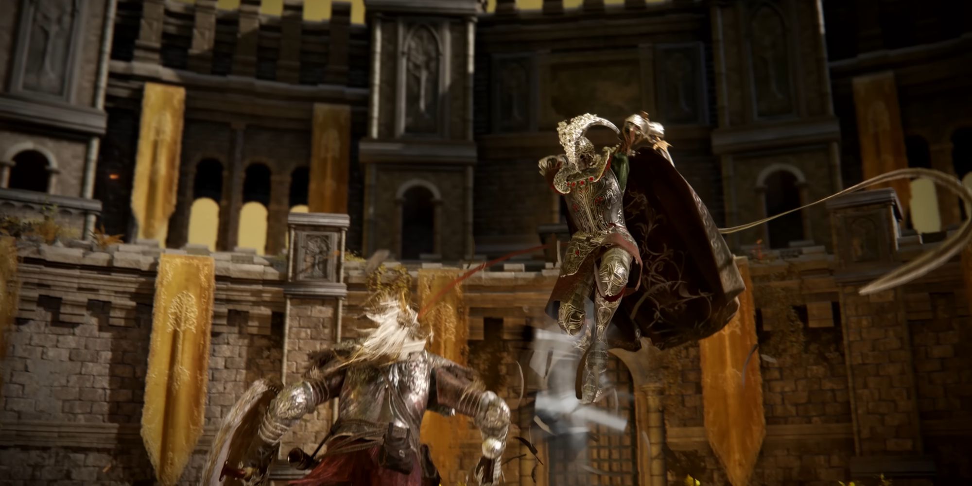 Raptor of the Mists being used in the Colosseum in Elden Ring