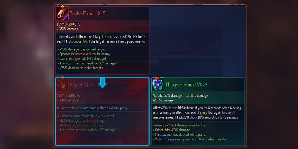 Dead Cells 10 Best Weapons, Ranked