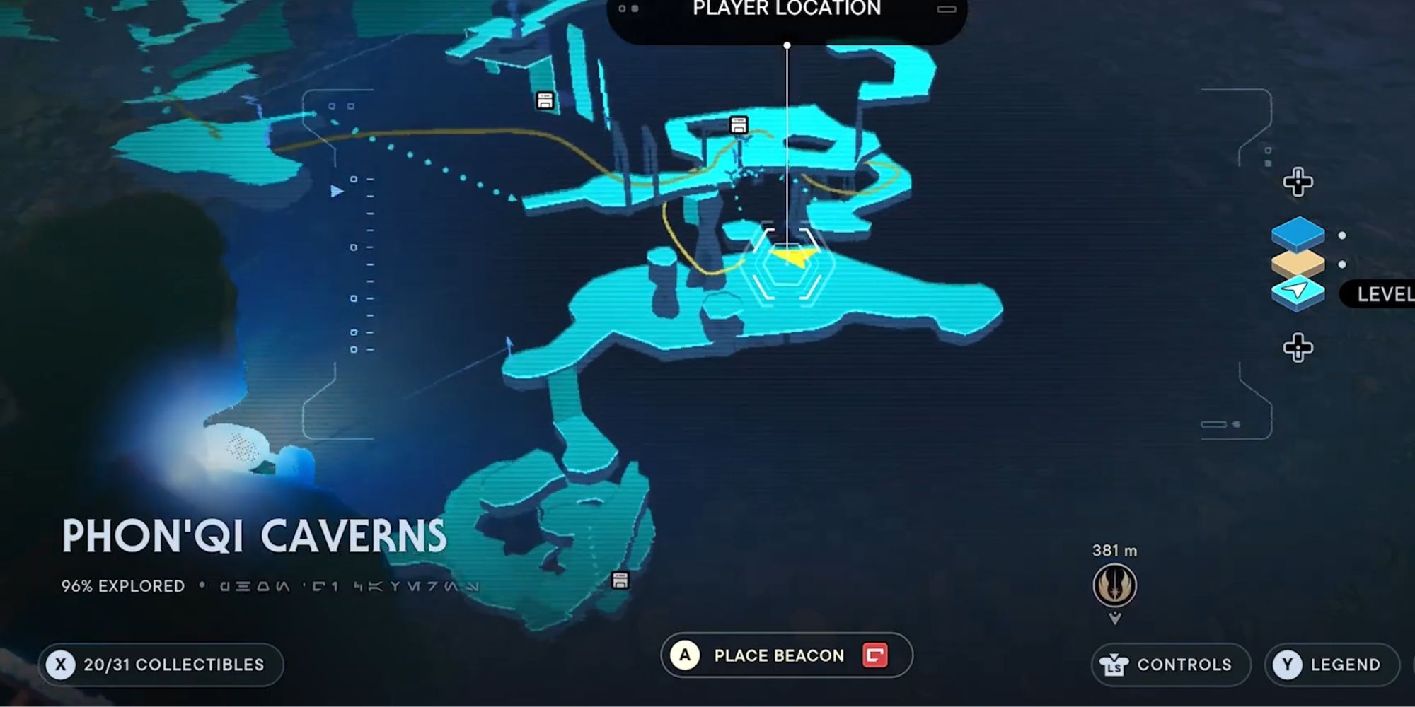 Star Wars Jedi Survivor Koboh All Phon'Qi Caverns Chest Locations