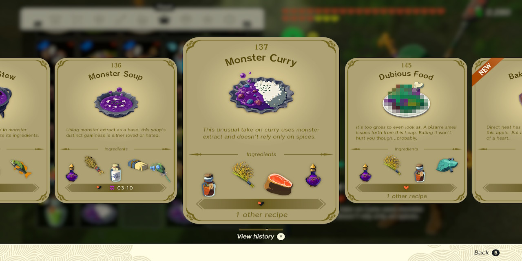 The Legend Of Zelda Tears Of The Kingdom How To Make Monster Curry