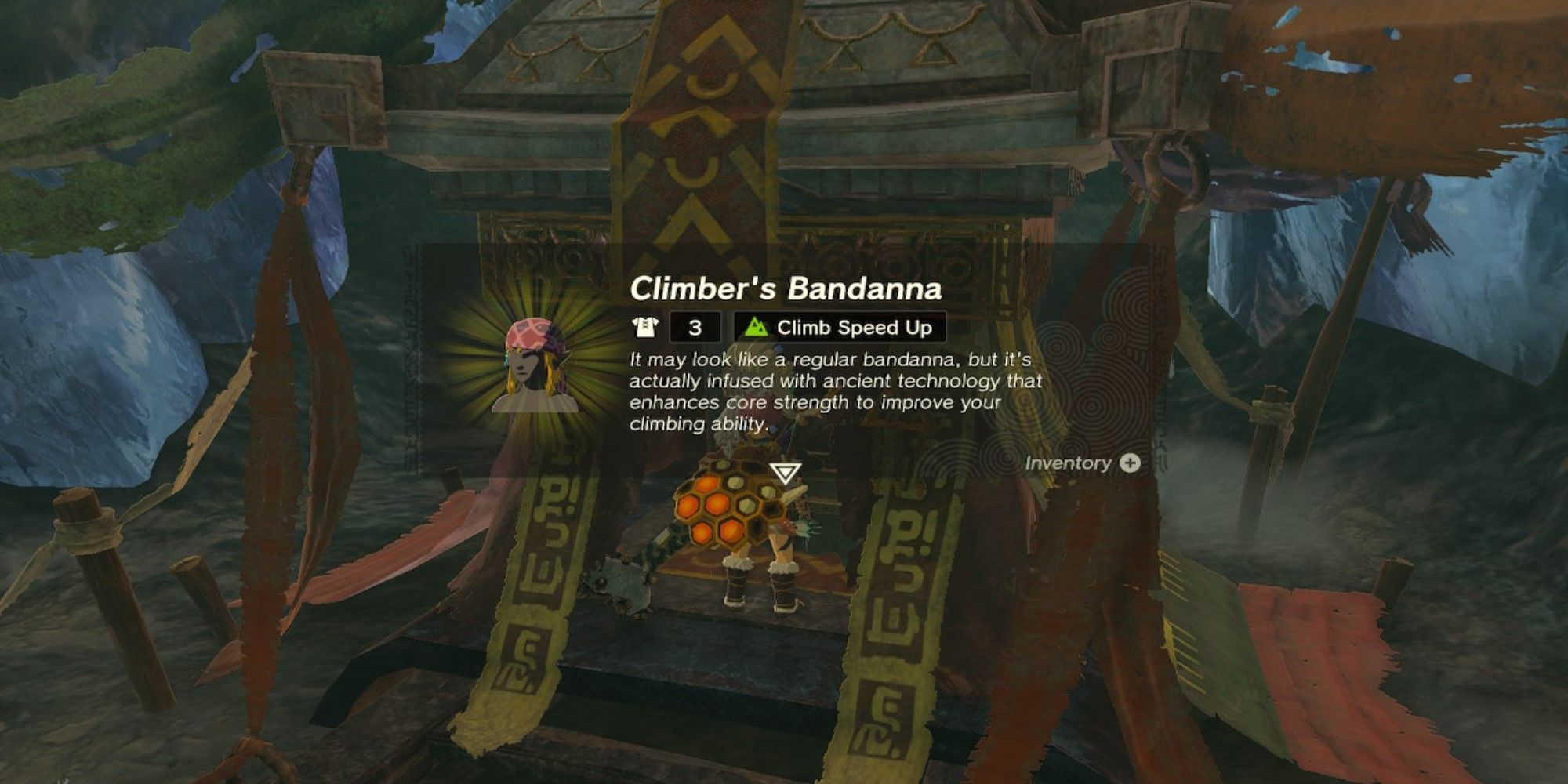 Tears Of The Kingdom Climber's Bandana Obtained