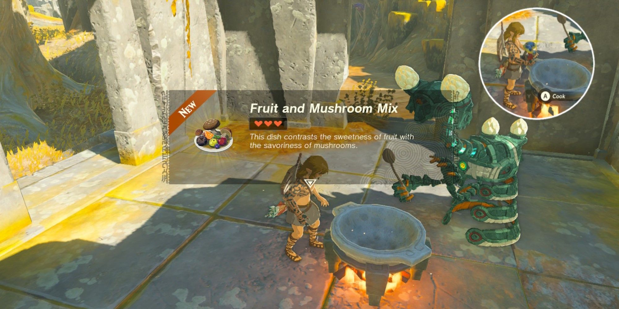 All Recipes And Food Bonuses In Tears Of The Kingdom