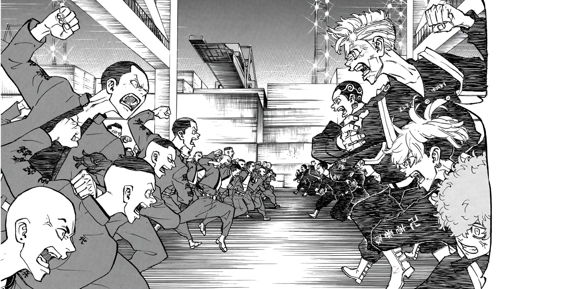 Tenjiku Vs Toman in the manga