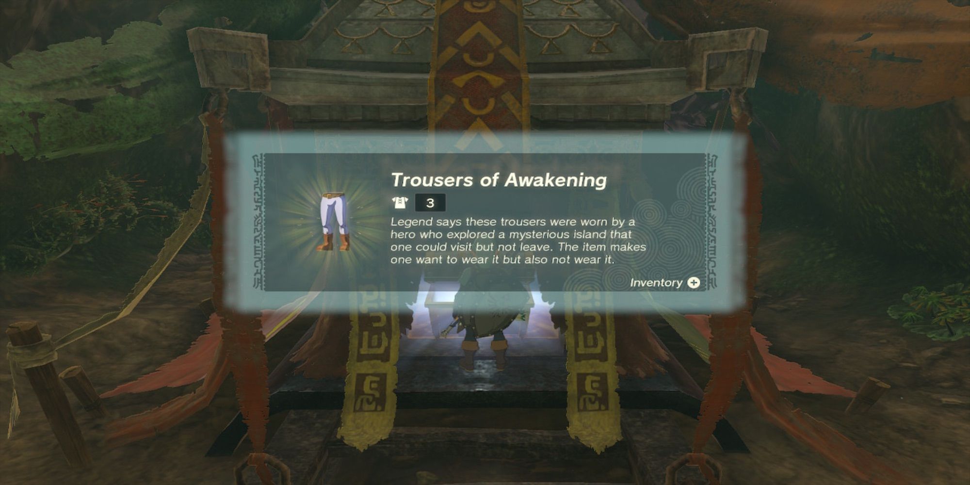 The Legend of Zelda Tears Kingdom Wake Trousers