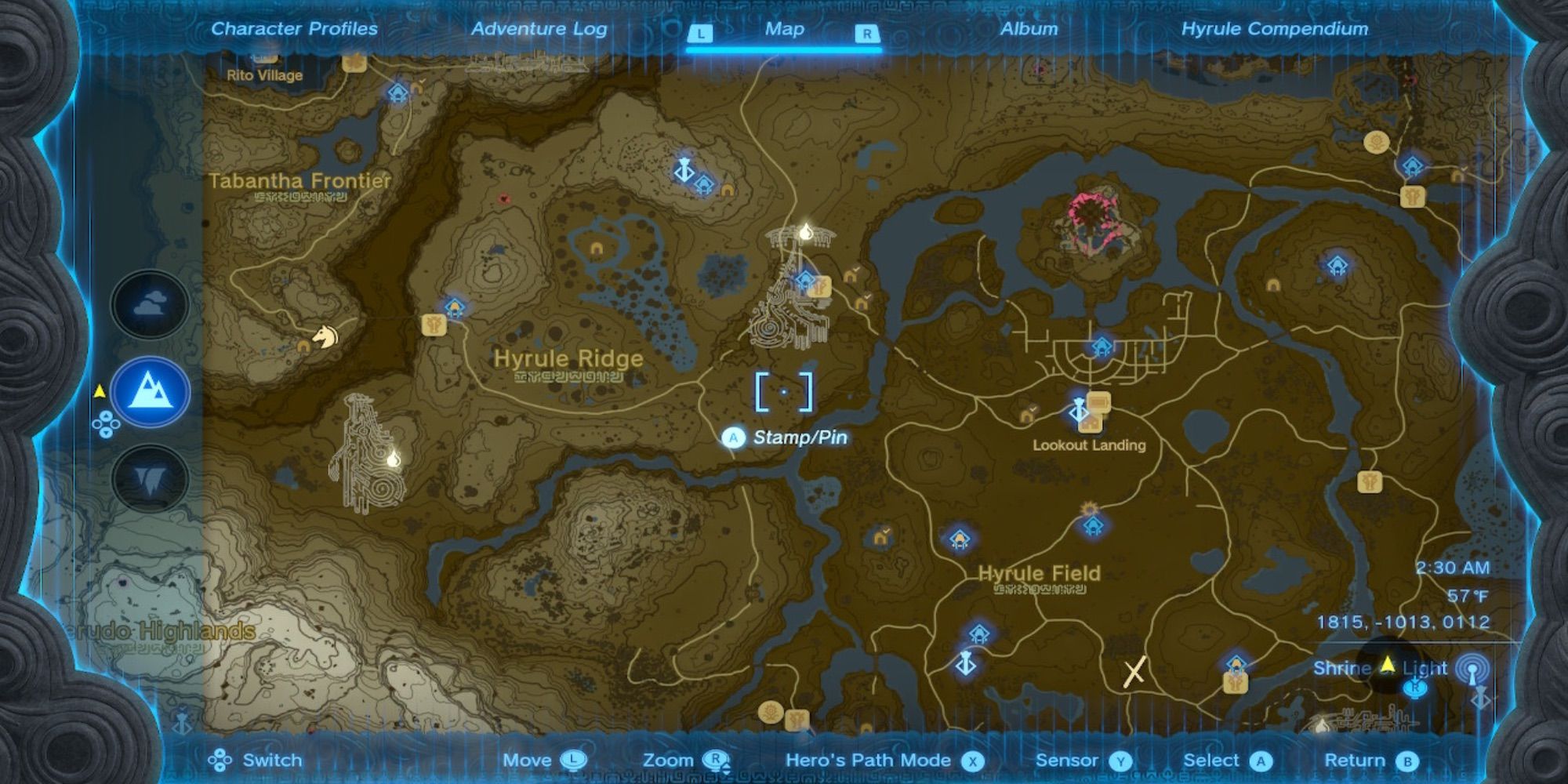 Tears Of The Kingdom - All Geoglyph Locations