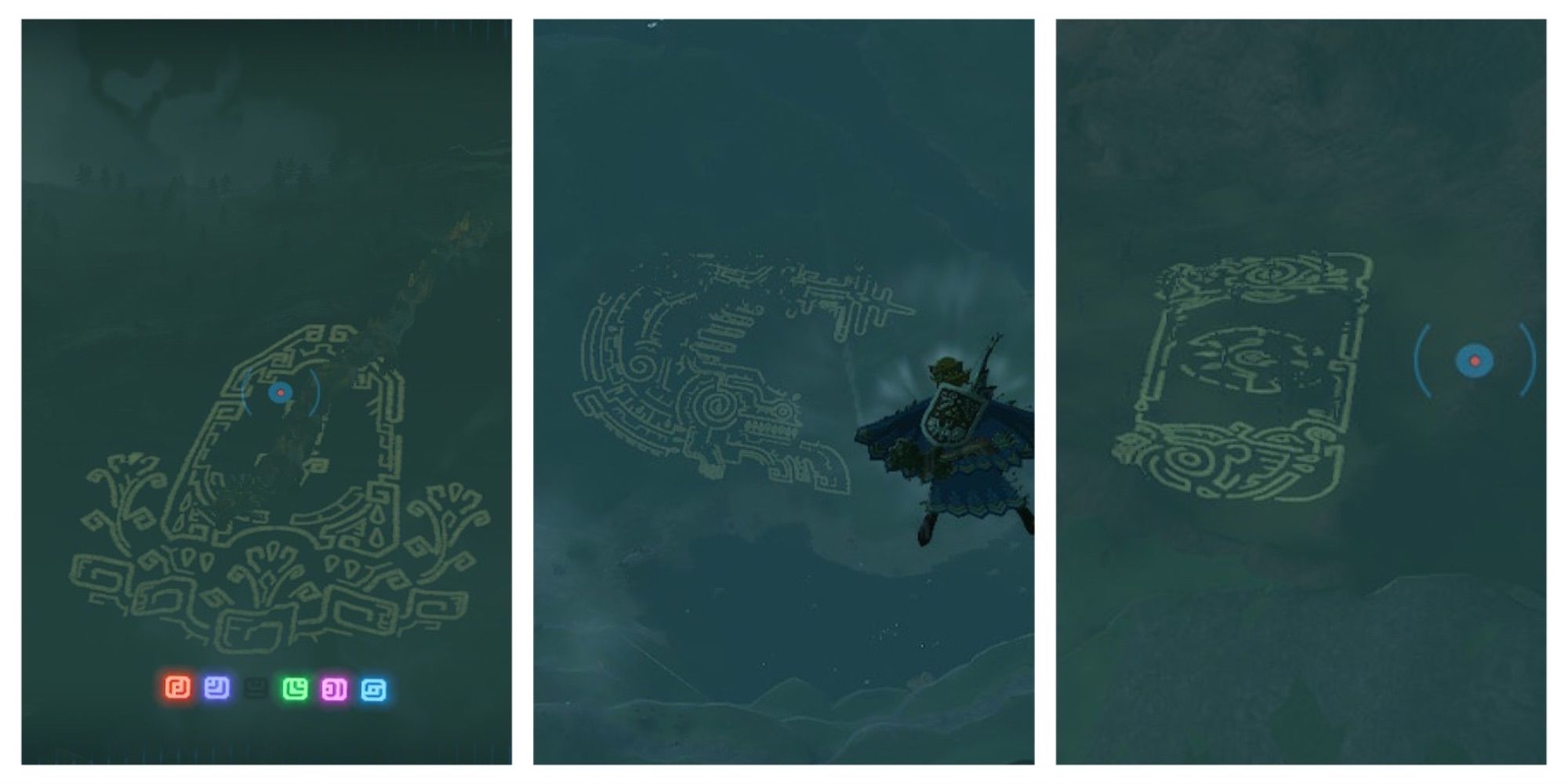 Zelda: Tears of the Kingdom Geoglyphs - All Dragon's Tear locations in order