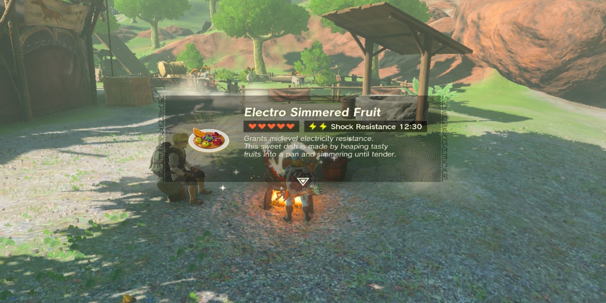 The Legend of Zelda Tears of the Kingdom Electro Meal