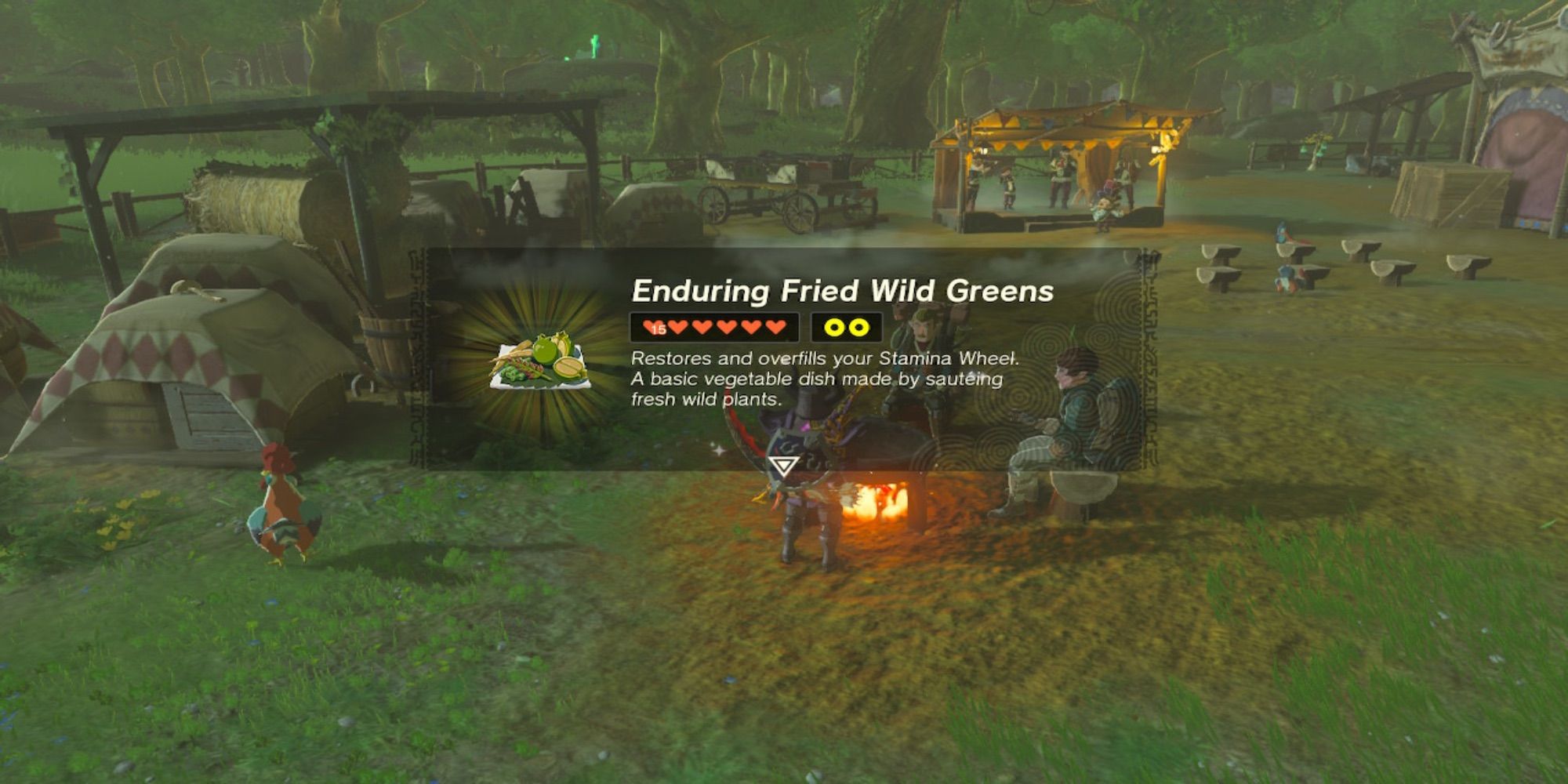 The Legend of Zelda Tears of the Kingdom Enduring Meal