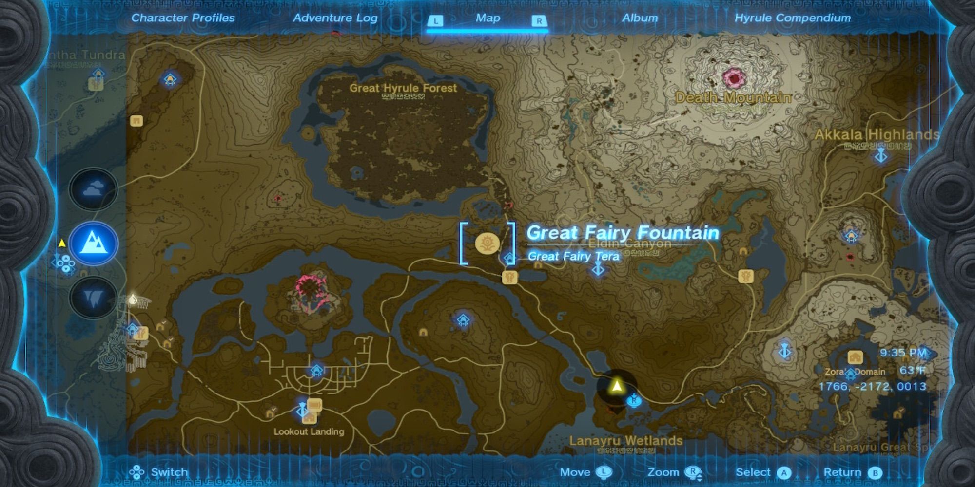 Tears Of The Kingdom: All Great Fairy Fountain Locations