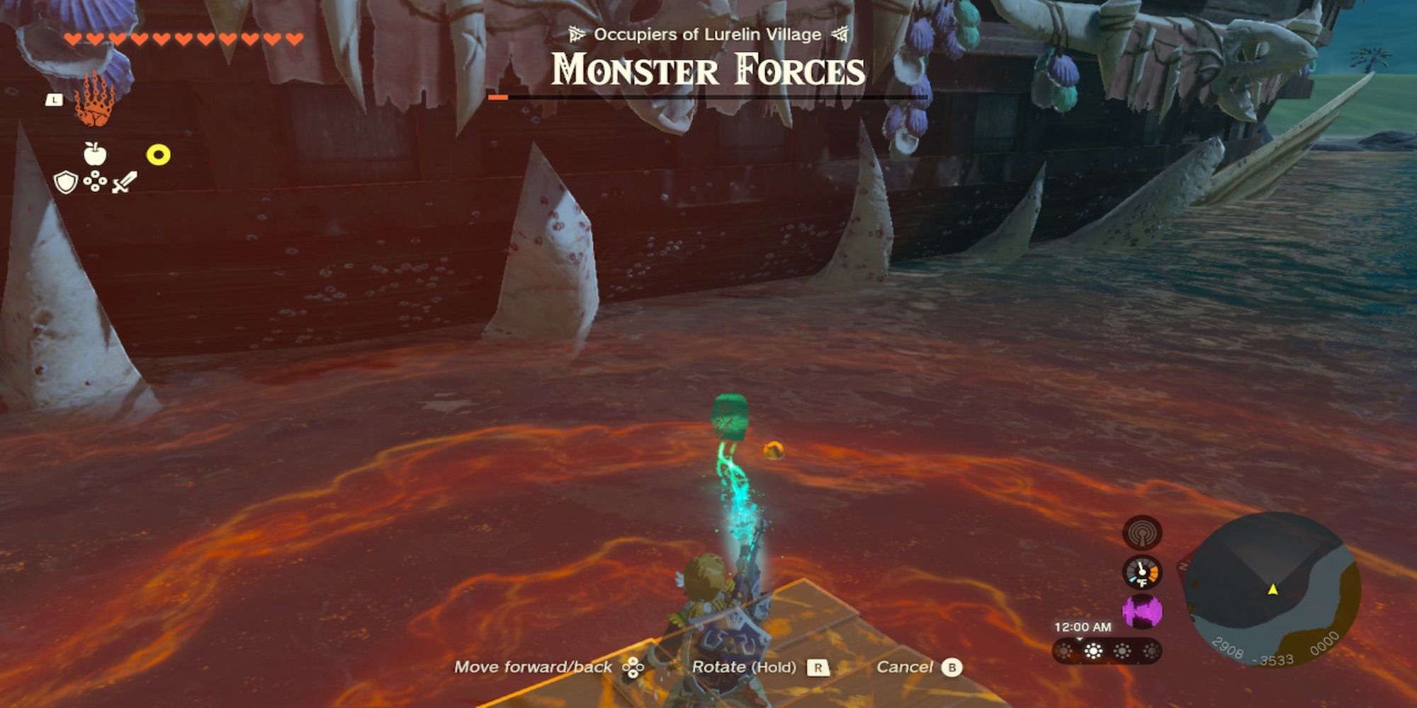 Tears Of The Kingdom Island Lobster Shirt Location