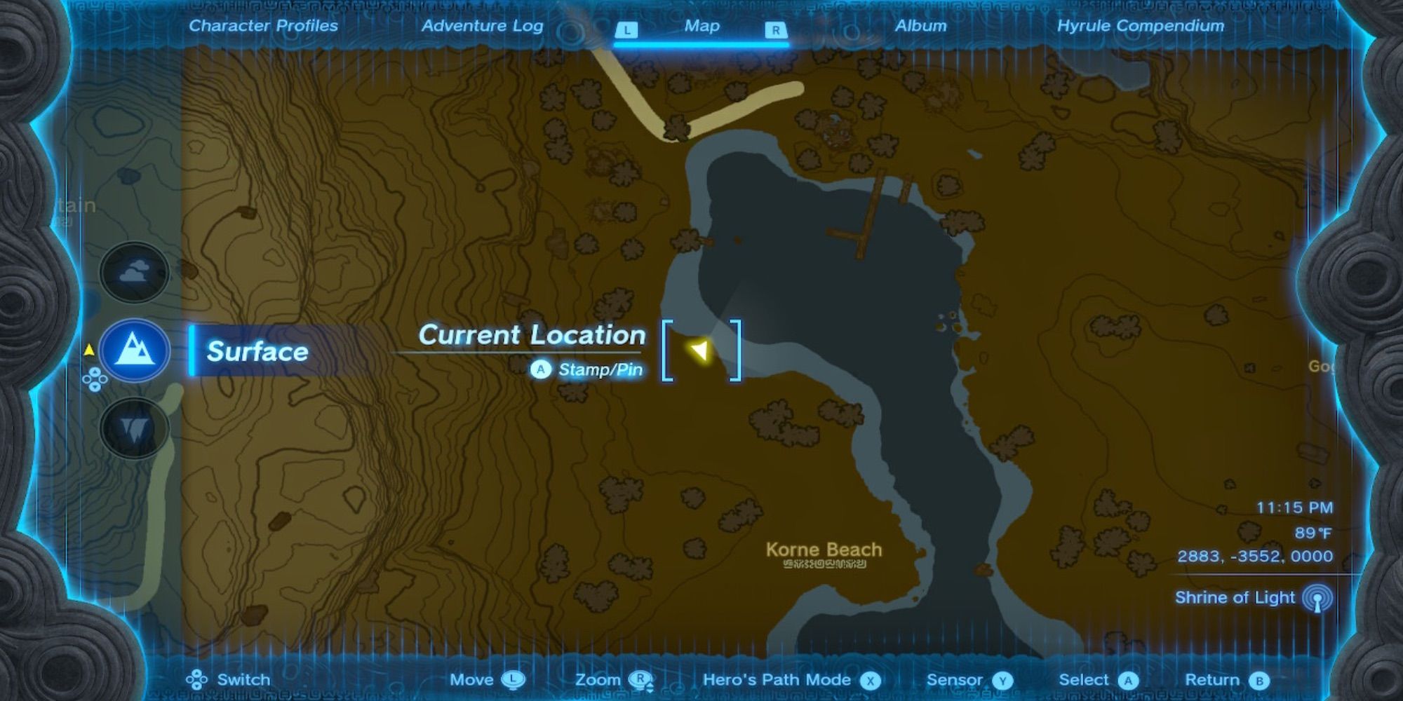 Tears Of The Kingdom Island Lobster Shirt Location