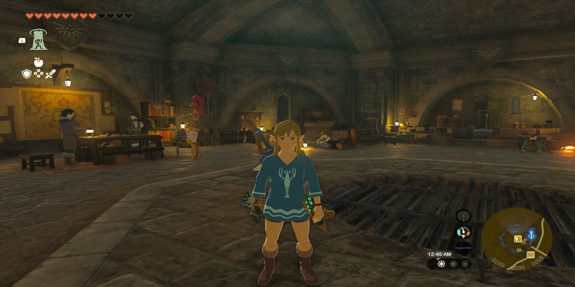 The Legend of Zelda Tears of the Kingdom Lobster Shirt on
