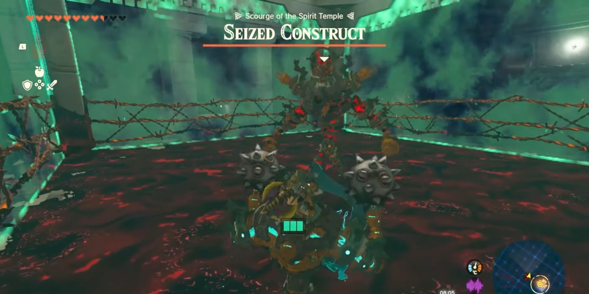 The legend of Zelda Tears of the kingdom Seized Construct
