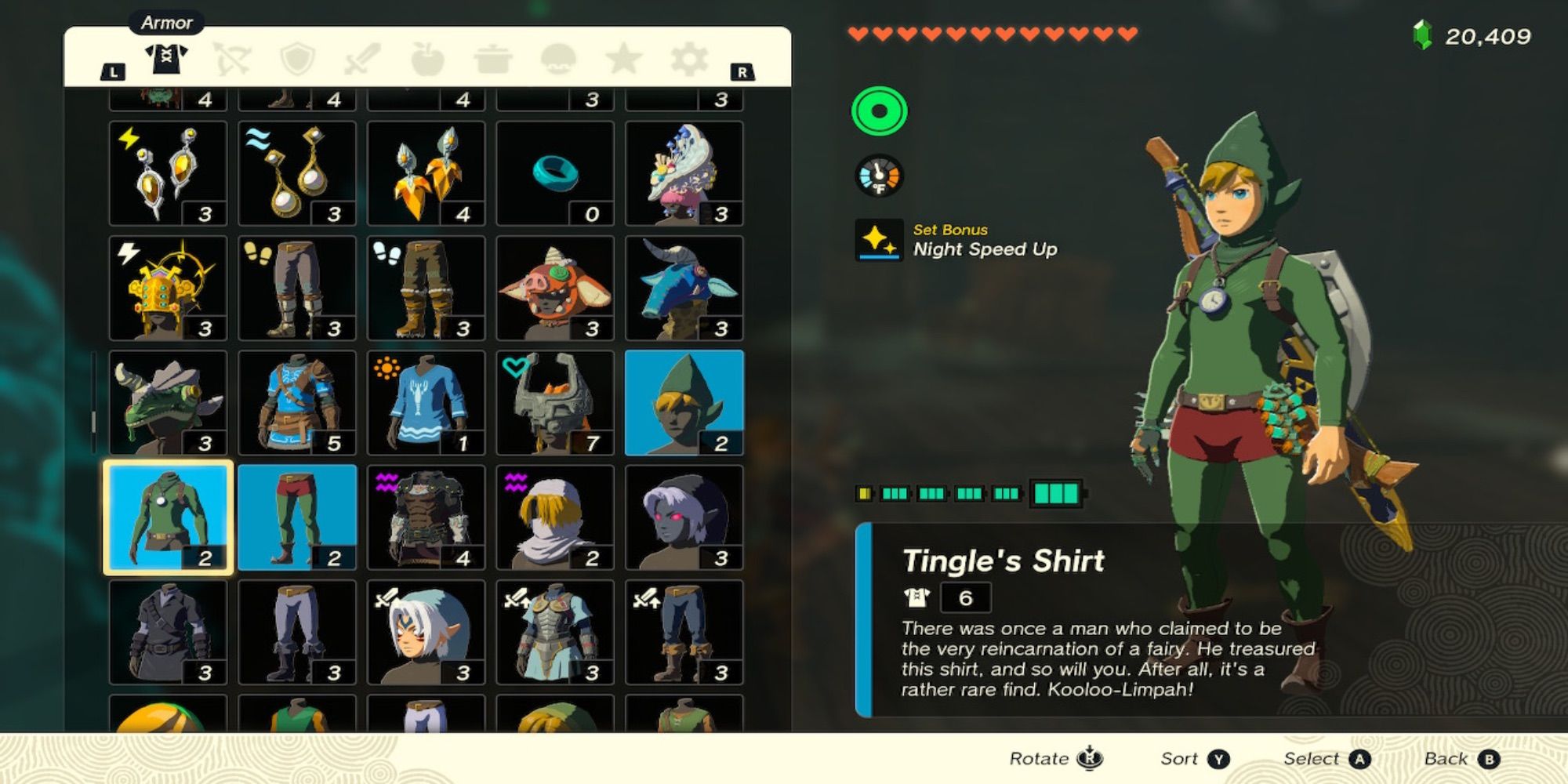 Tears Of The Kingdom: Tingle’s Armor Set Location