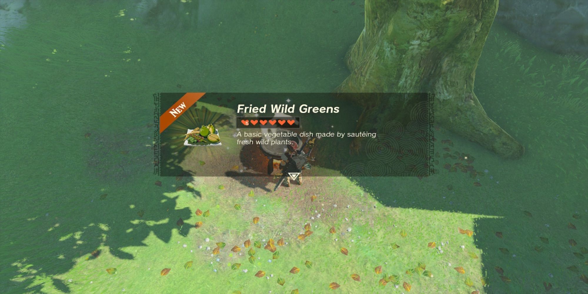 The Legend of Zelda Tears of the Kingdom Wild Greens