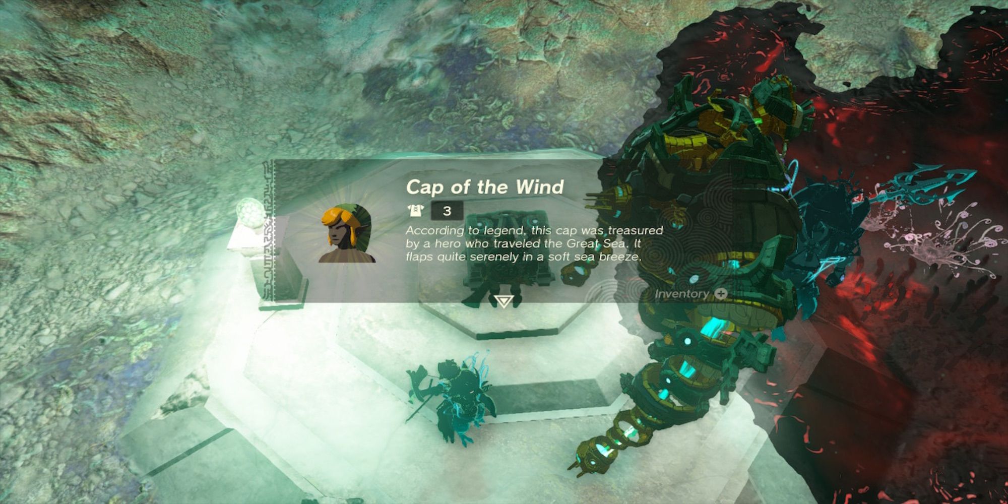 The Legend of Zelda's Tears of the Kingdom hat