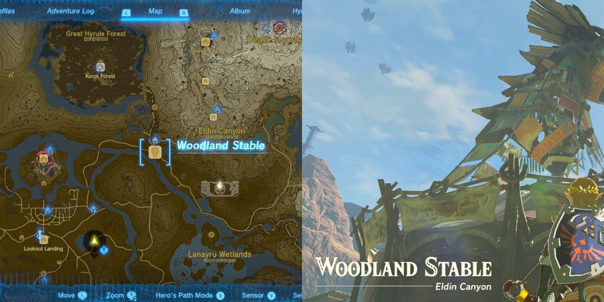 All stable locations in Zelda: Tears of the Kingdom - Charlie INTEL