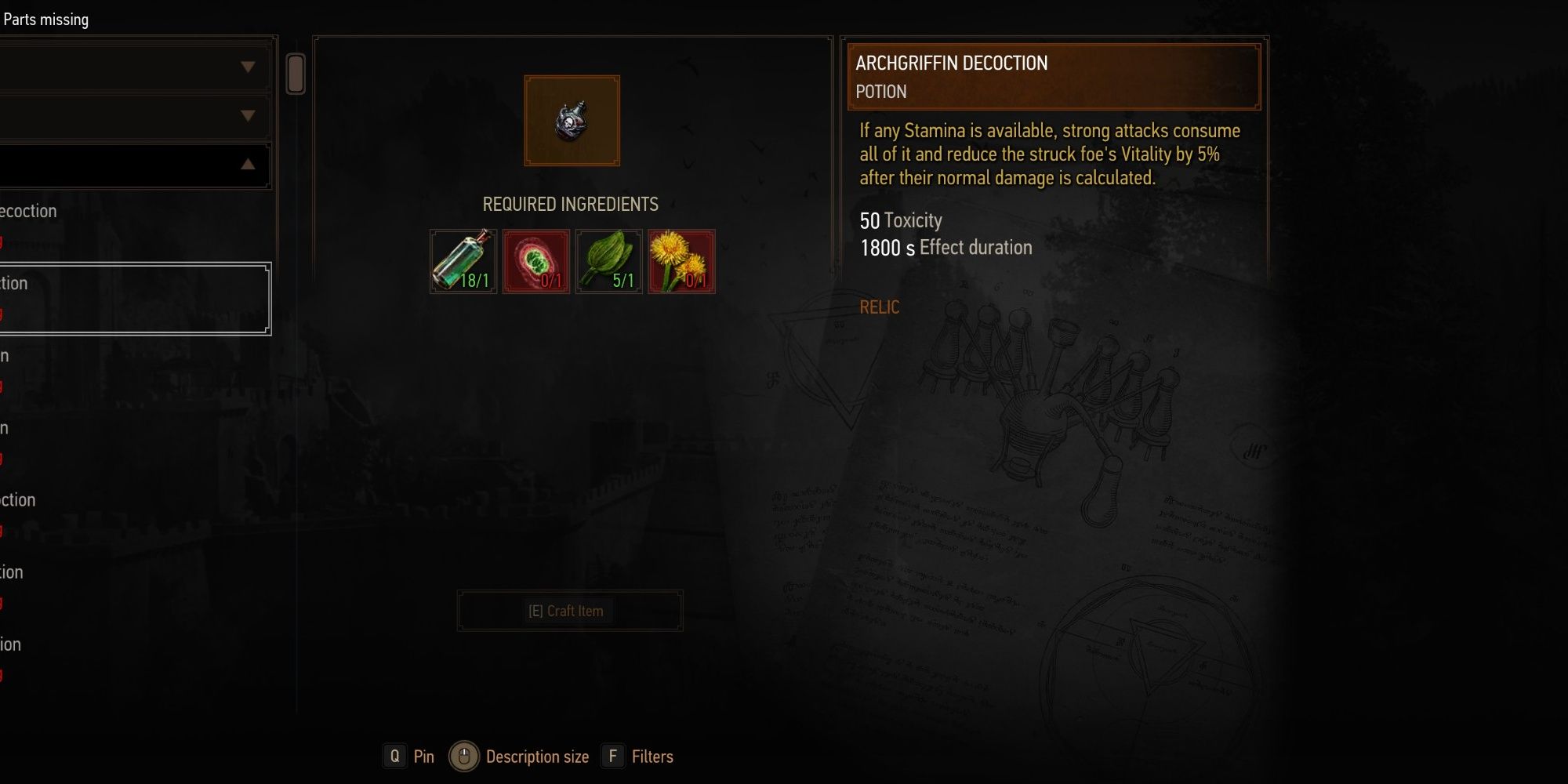 The Witcher 3 10 Strongest Potions, Ranked