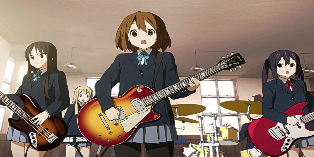 Yui Mio and Ritsu from K-On!