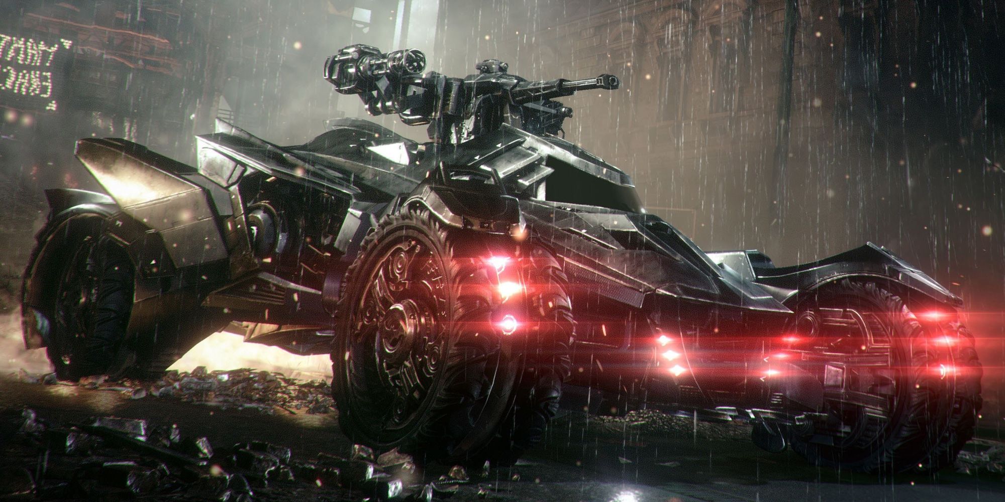 The Batmobile from Batman Arkham Knight