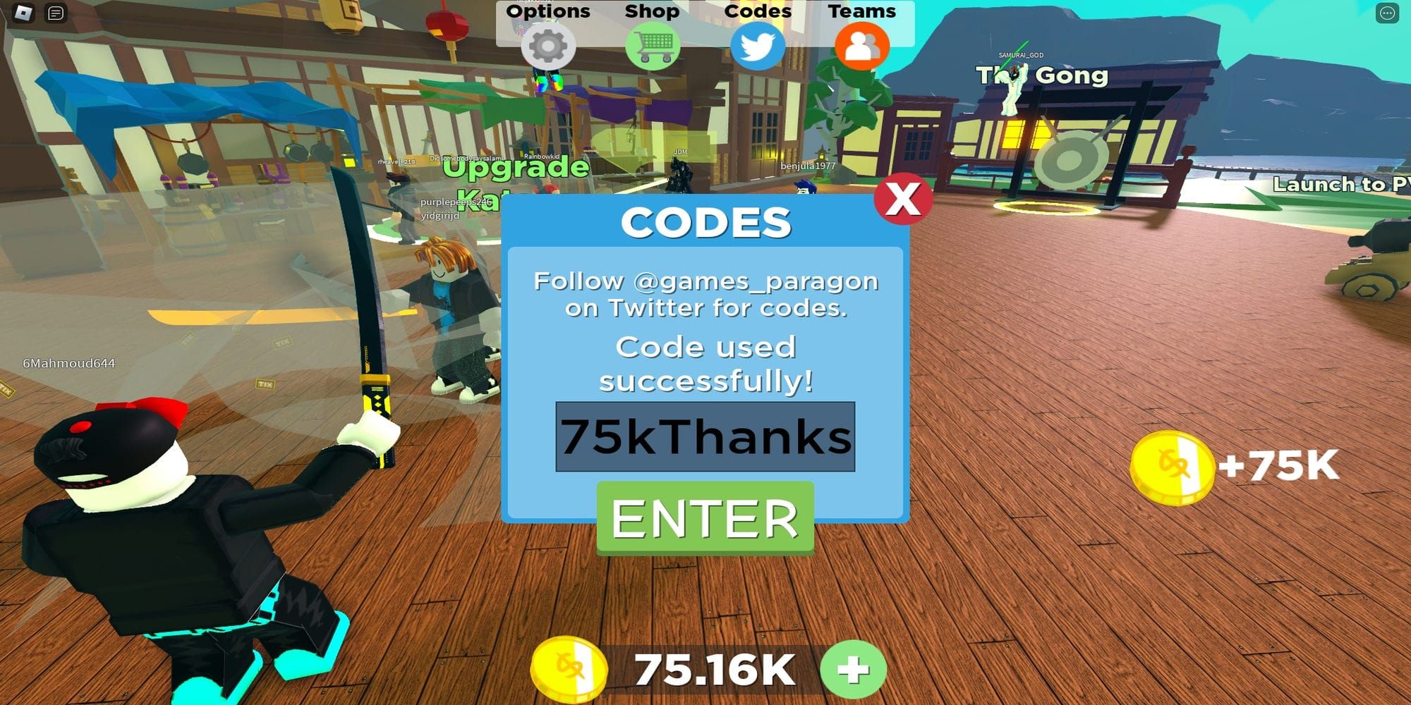 codes roblox
