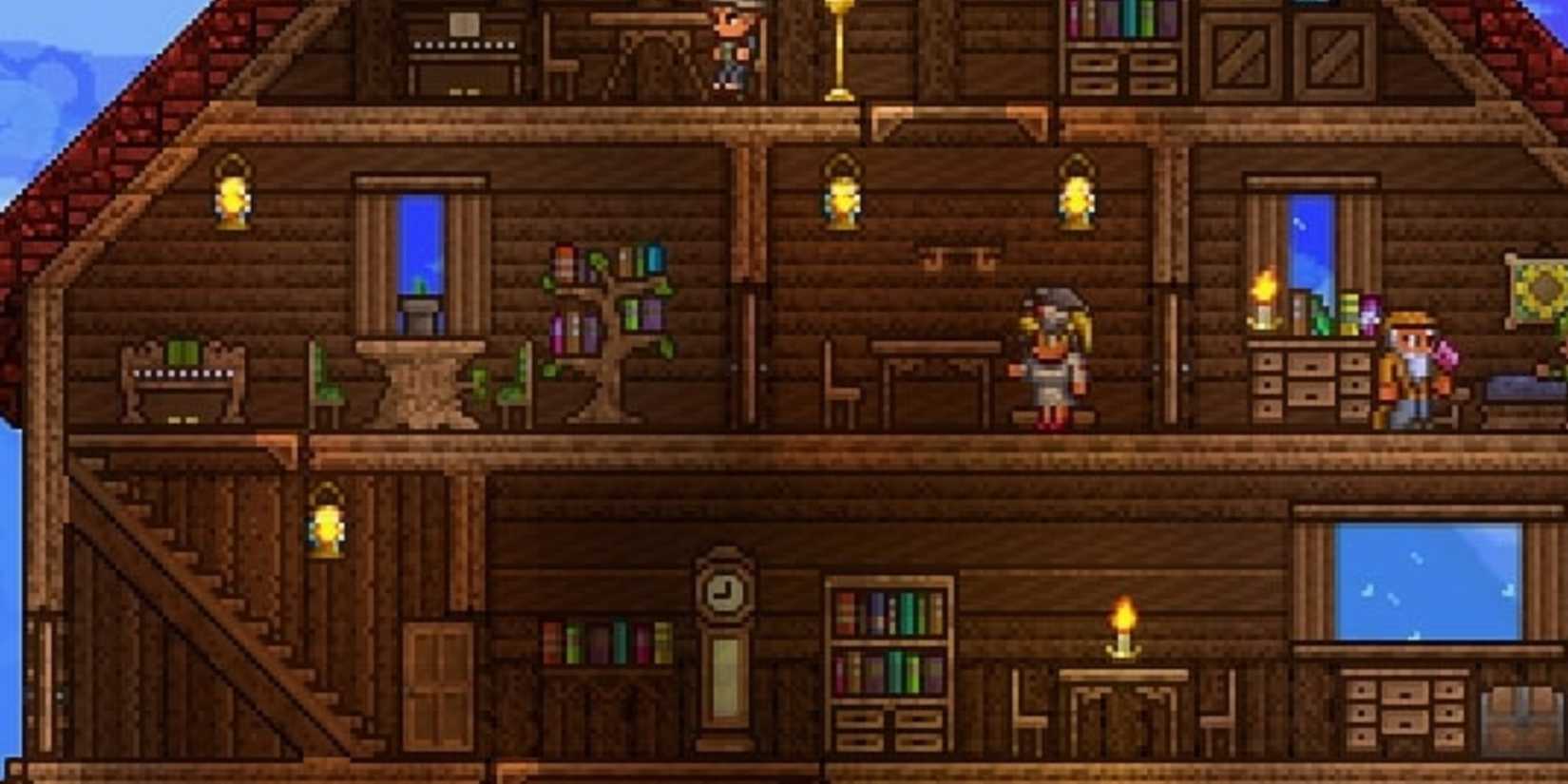 The Nurse in the Middle Room of a player built house