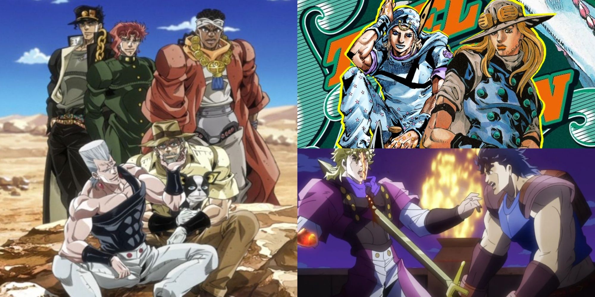 JoJo s Bizarre Adventure All Parts Ranked