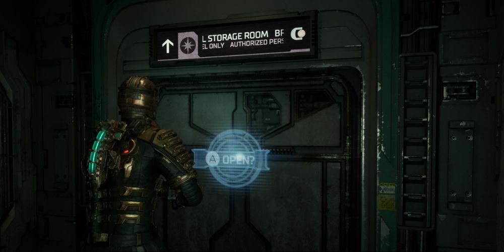 Dead Space Remake - Chapter 4 - Opening the Bridge Hall Storage Room Door