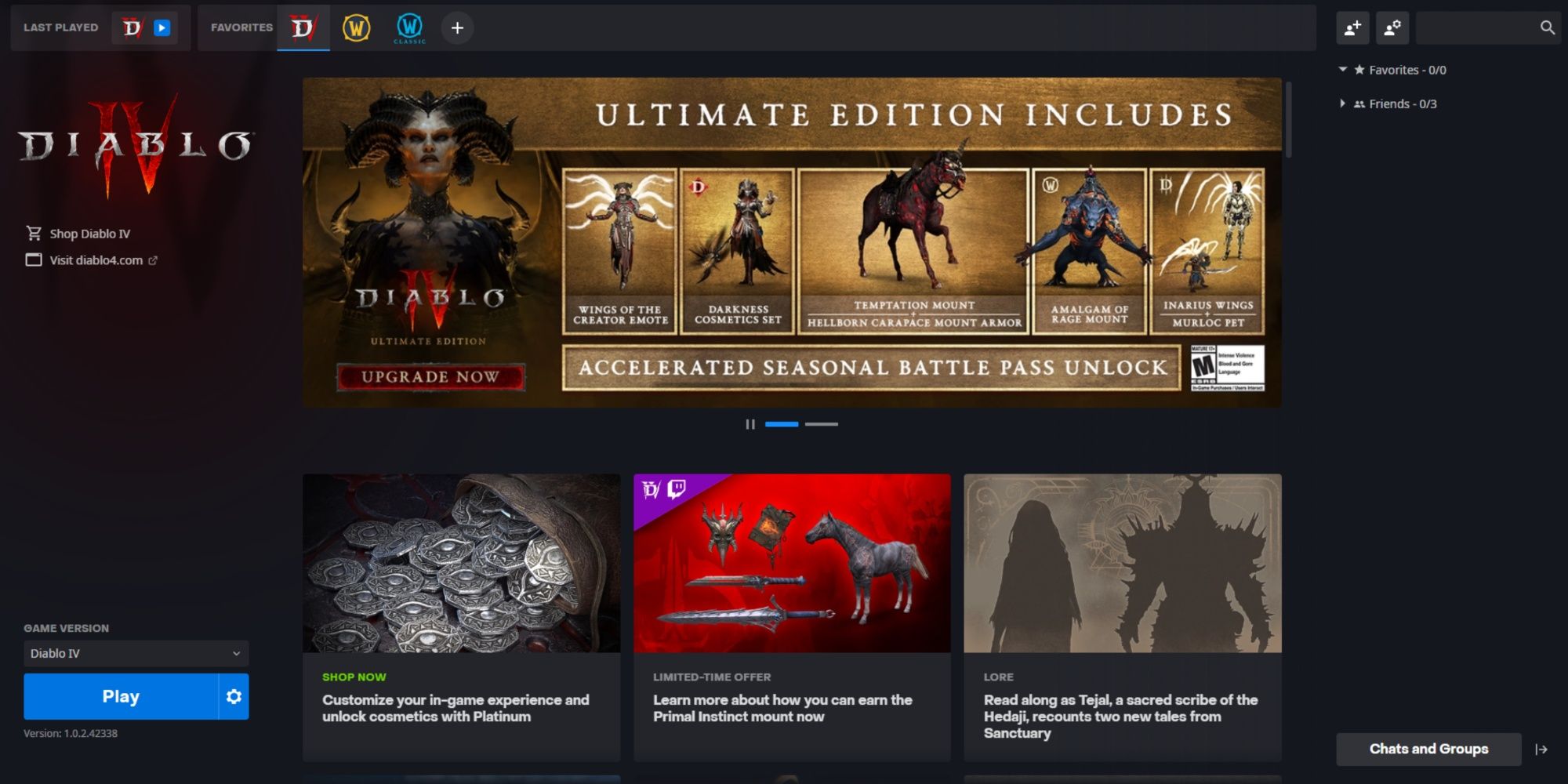 Diablo 4 Battle.net Launcher and Installation