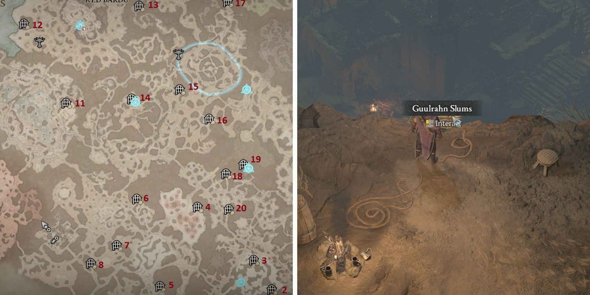 Diablo 4 All Side Dungeon Locations In Dry Steppes   Diablo 4 Dry Steppes Dungeons 