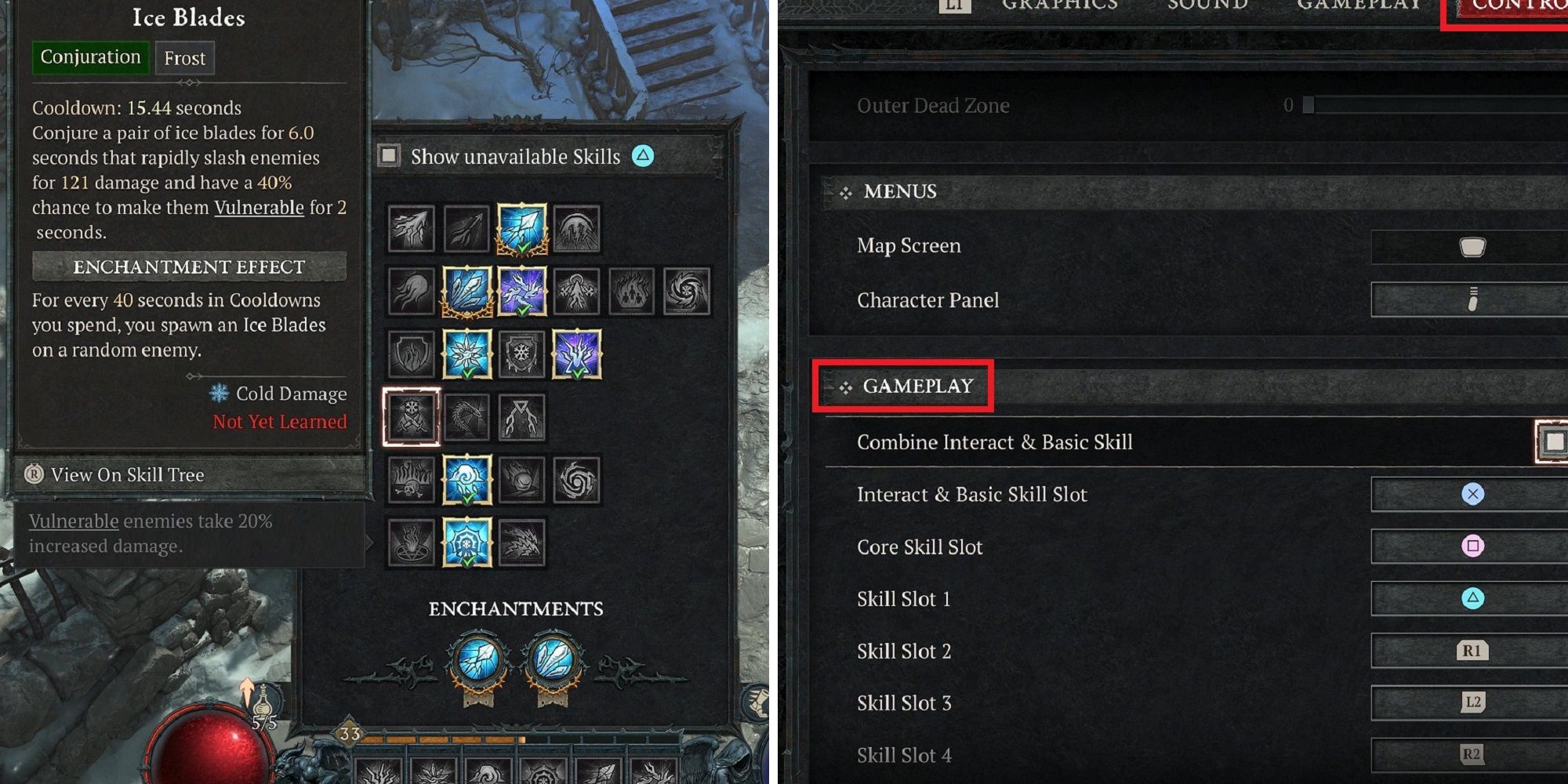 Diablo 4 How To Button Layout