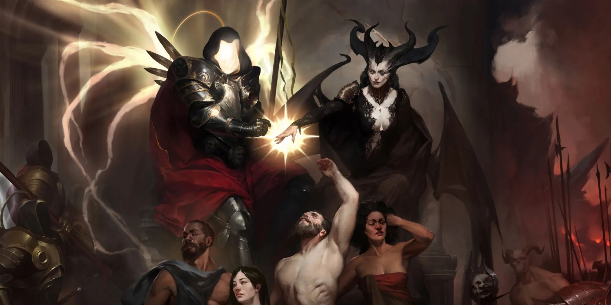 Diablo 4 Inarius and Lilith
