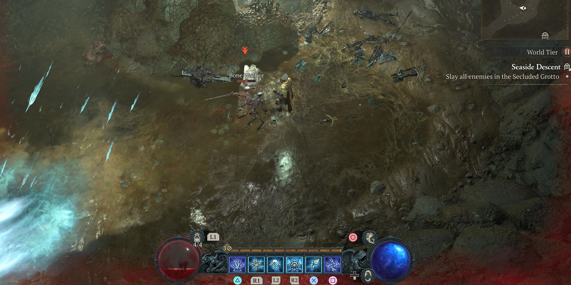 Diablo 4 secluded cave
