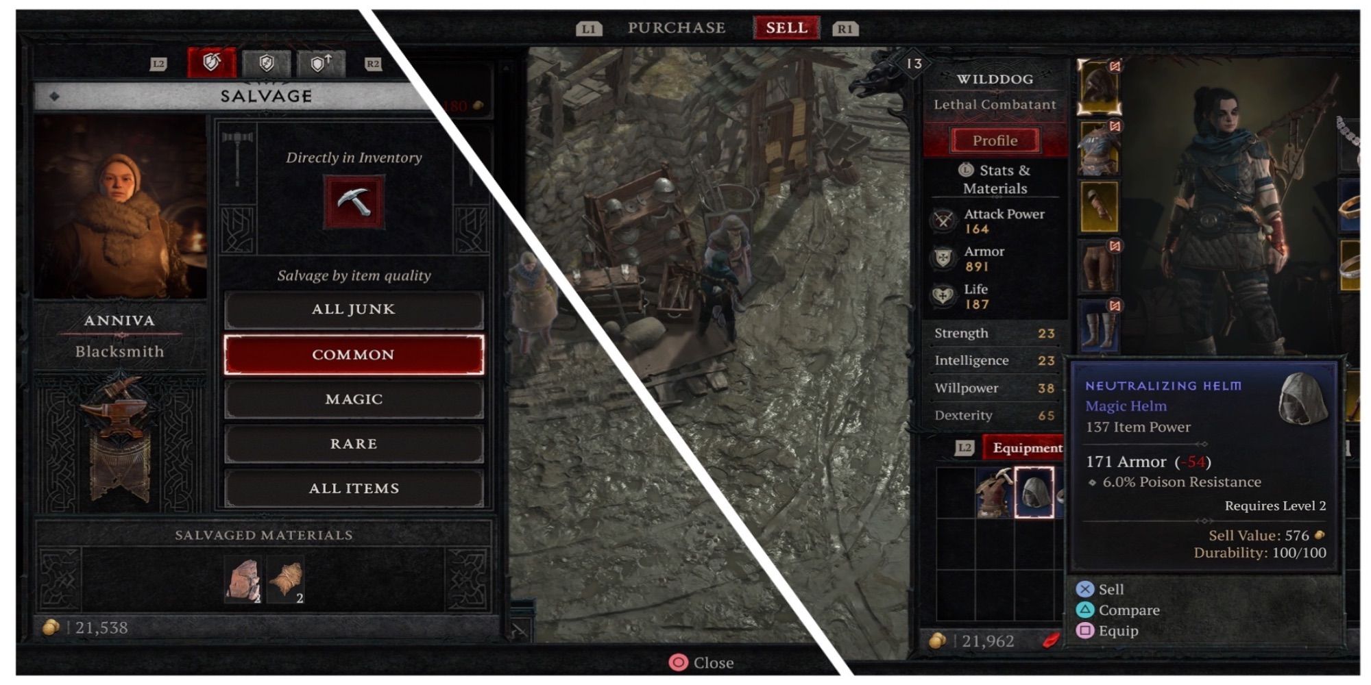 Diablo 4 Sell or Salvage: What Should You Do With Gear?