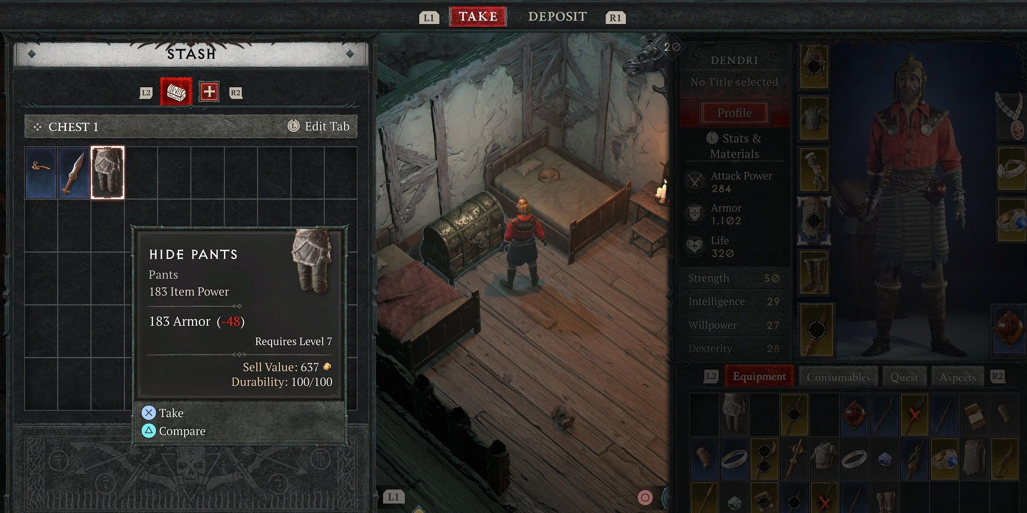 Diablo 4 How To Share Equipment Between Characters   Diablo 4 Share Stash 