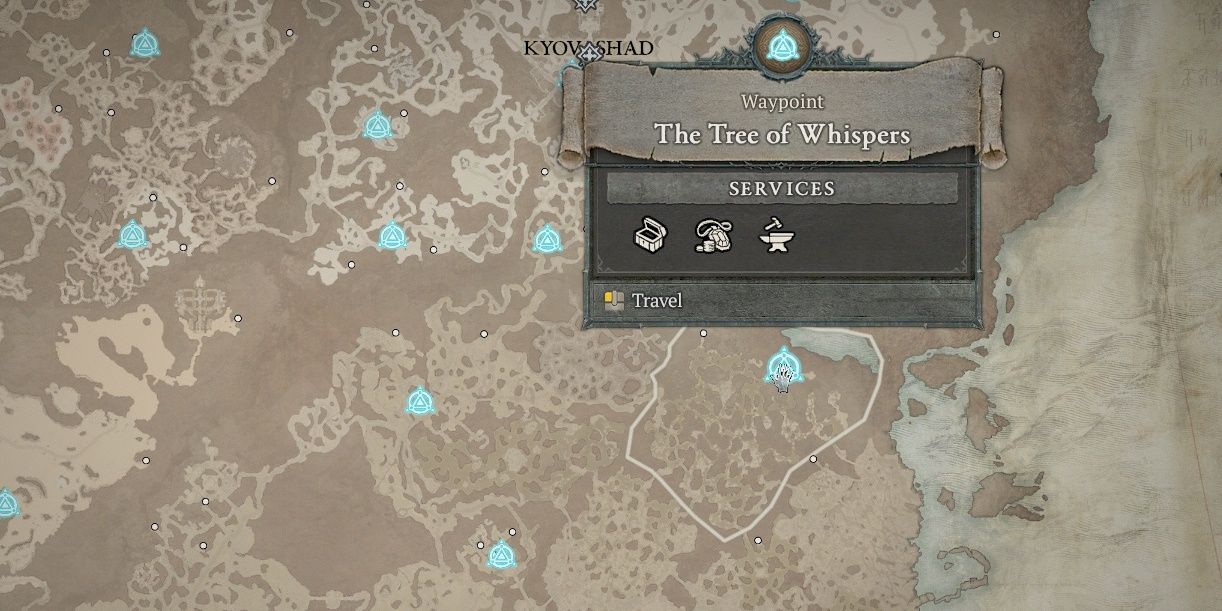 Diablo 4: All Waypoint Locations In Hawezar