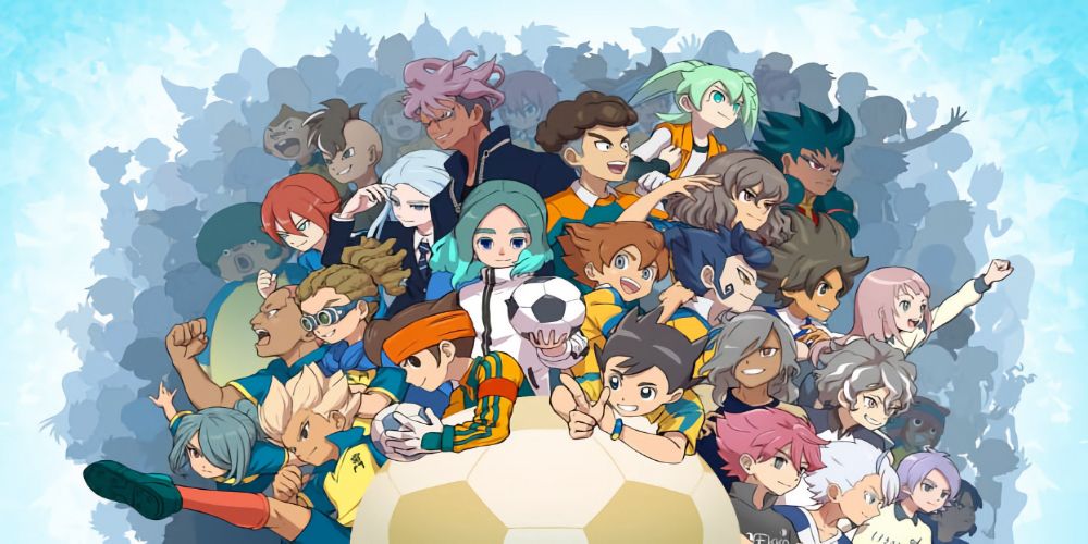 Endou Mamoru and Team from Inazuma Eleven