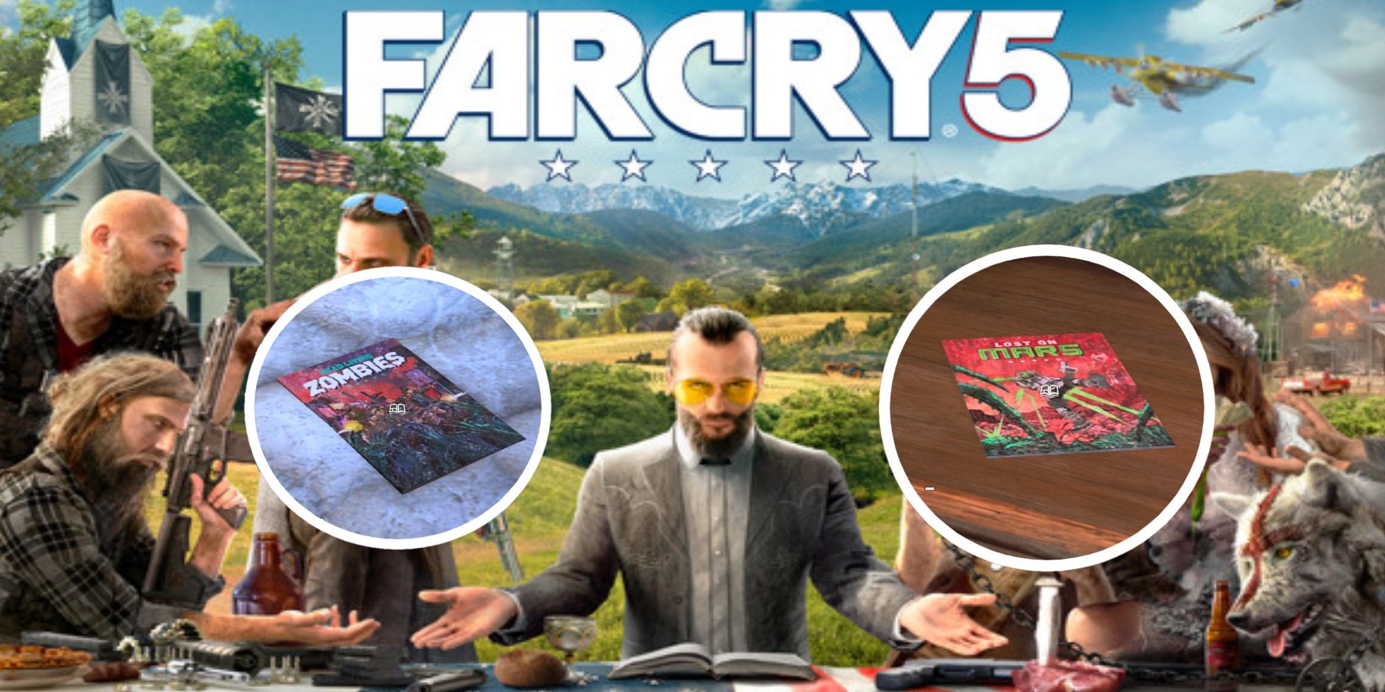 Far Cry 5 All Comic Book Locations Featured Image