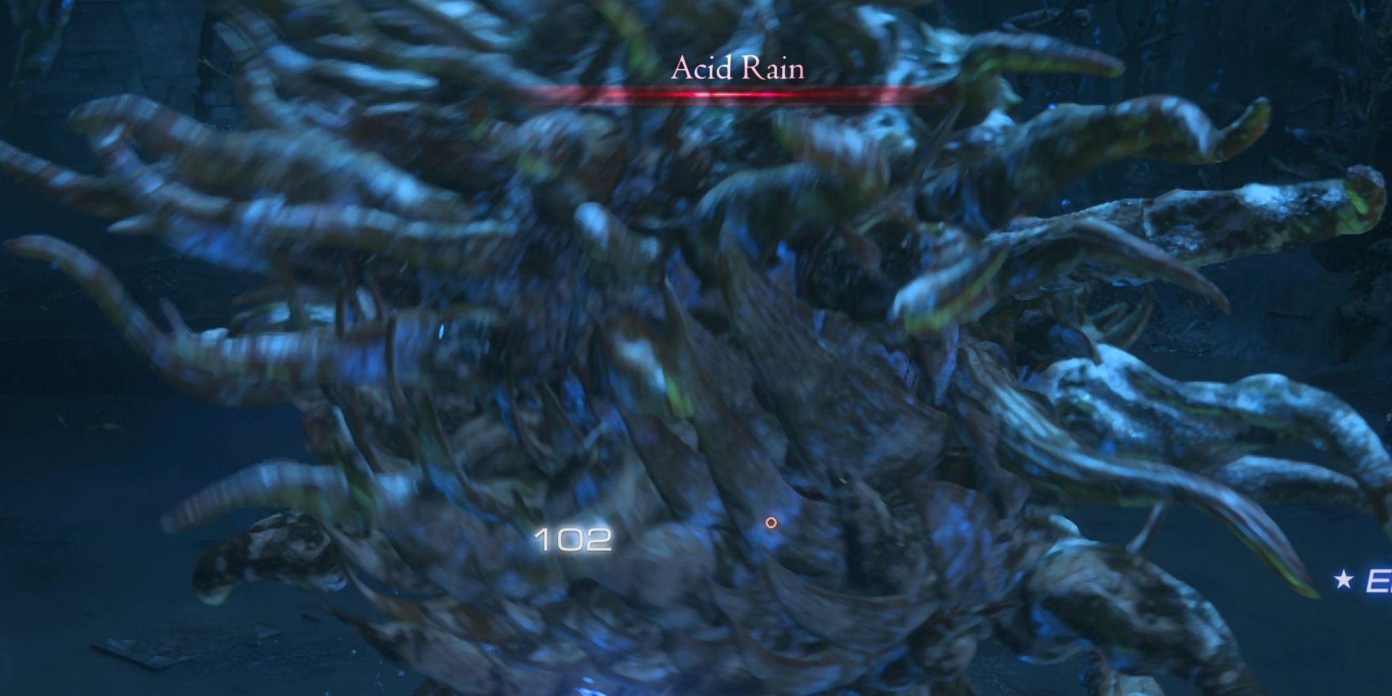 Final Fantasy 16 Akashic Morbol Readying Acid Rain
