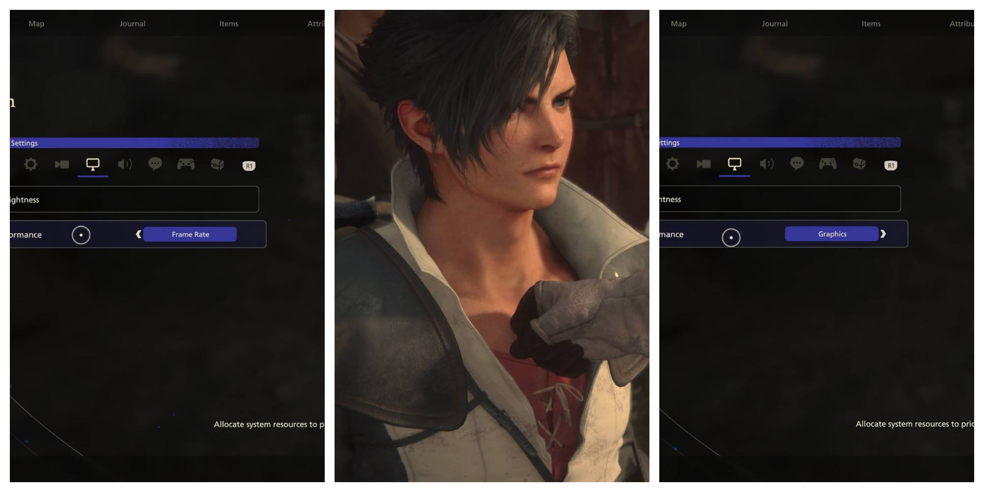 Ff16 graphics vs performance