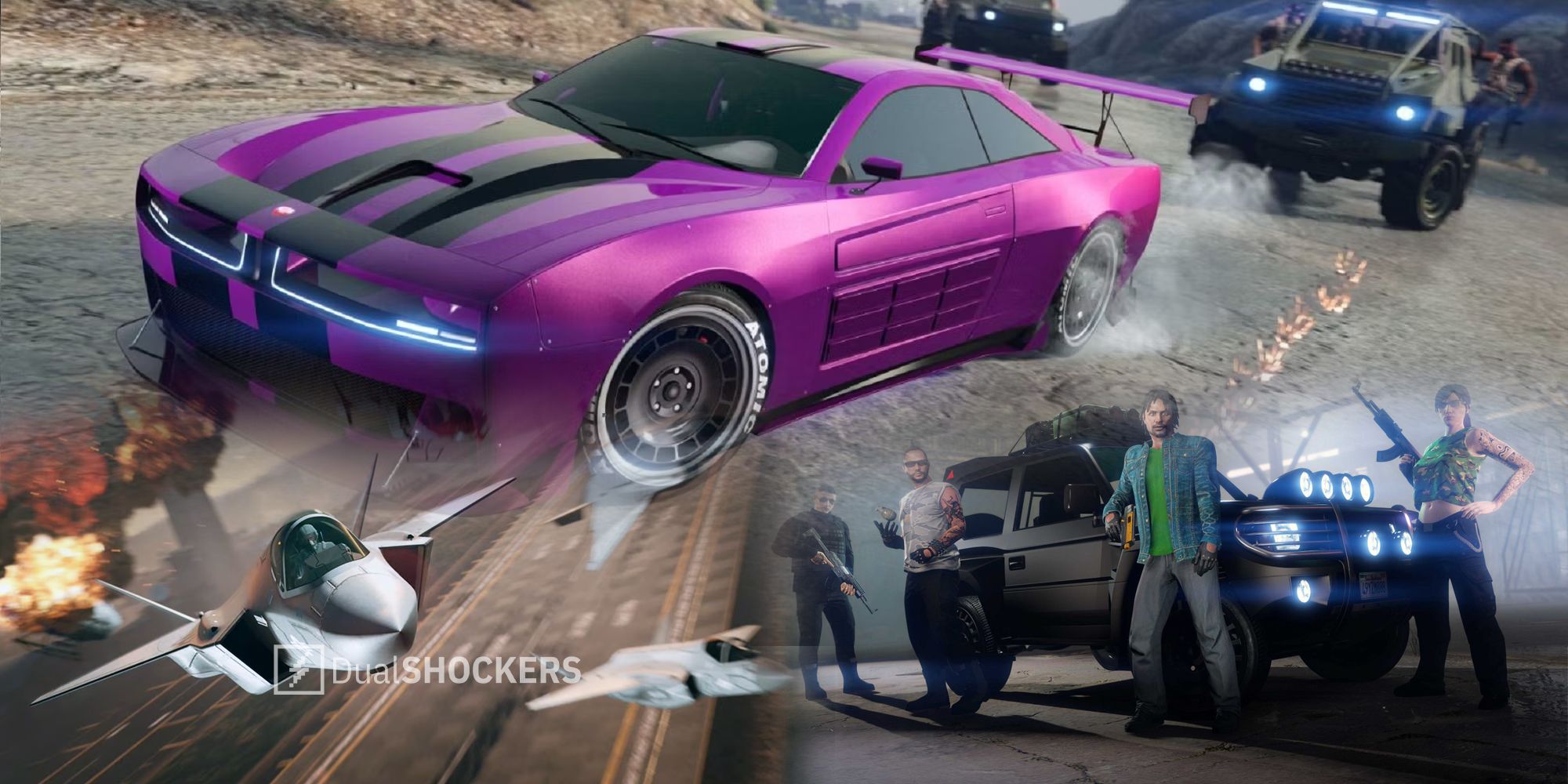 GTA Online new cars, planes, and San Andreas Mercenaries in the 2023 Summer Update