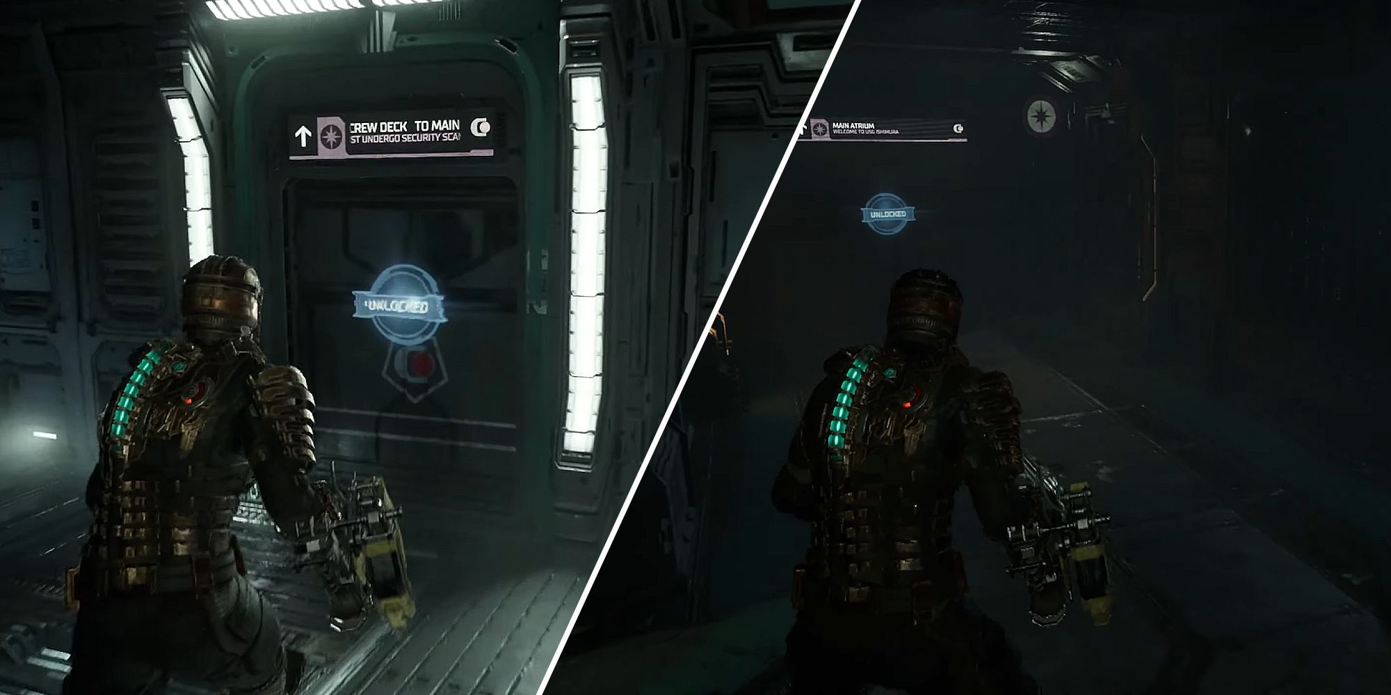 heading to the Main Atrium to find the report on the bridge for Premeditate Malpractive in the Dead Space Remake 