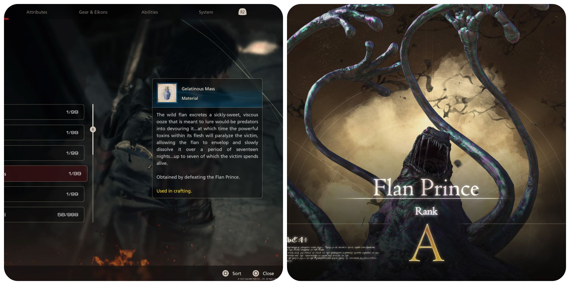 Final Fantasy 16 How To Get & Use Gelatinous Mass
