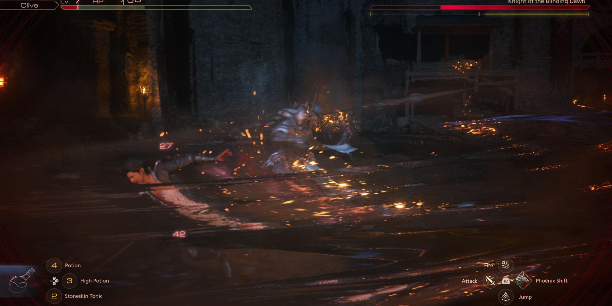 Final Fantasy 16 How To Defeat Knight Of The Blinding Dawn