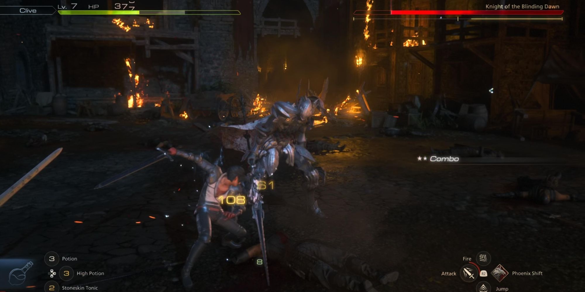 Final Fantasy 16 How To Defeat Knight Of The Blinding Dawn